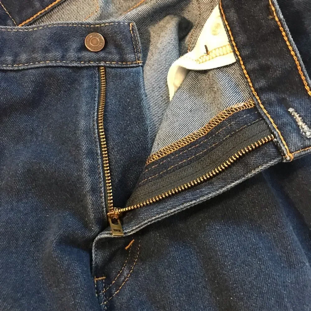 Levi’s 517 38X29 Dark Wash Bootcut Cotton/Polyester Blend Denim Jeans